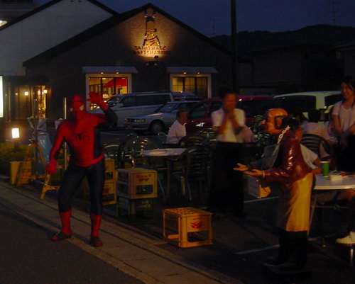 Spiderman,Kyoto